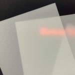 Opal diffuser film for LED lighting applications