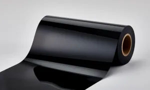 Black PET film for LED lighting diffusion and glare control