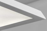 UGR19 prismatic optic used in LED lighting for low-glare illumination
