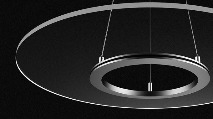 Pendant Light Using Diffusive LGP