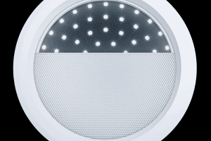 Opal prismatic PMMA diffuser sheet UGR<19 illuminated with LED backlight