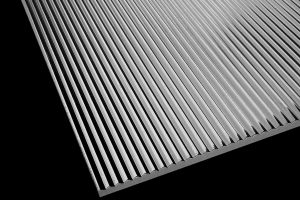 Hexatron Plexi linear prismatic sheet for LED lighting and uniform diffusion