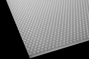 Plexi75 honeycomb microprismatic PMMA diffuser sheet with 75 percent light transmission