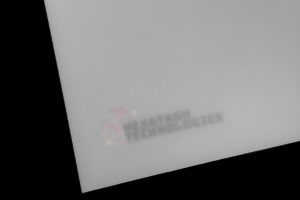 Plexi75 silk acrylic LED diffuser film with 75% light transmission