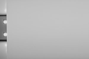 S70 matte polystyrene diffuser sheet illuminated with LED, 70% light transmission