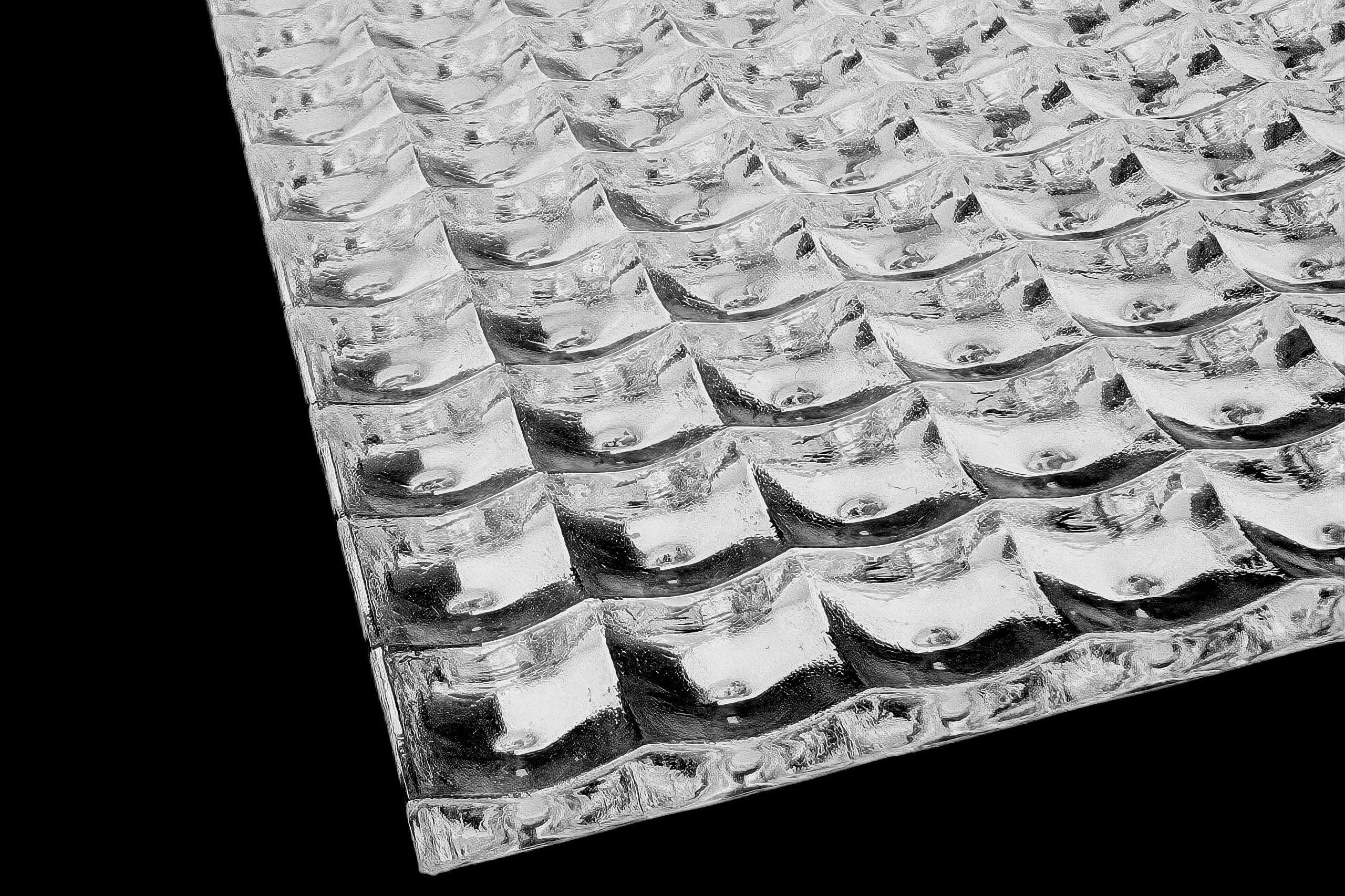 Plexicube prism microprismatic optical sheet for LED lighting diffusion